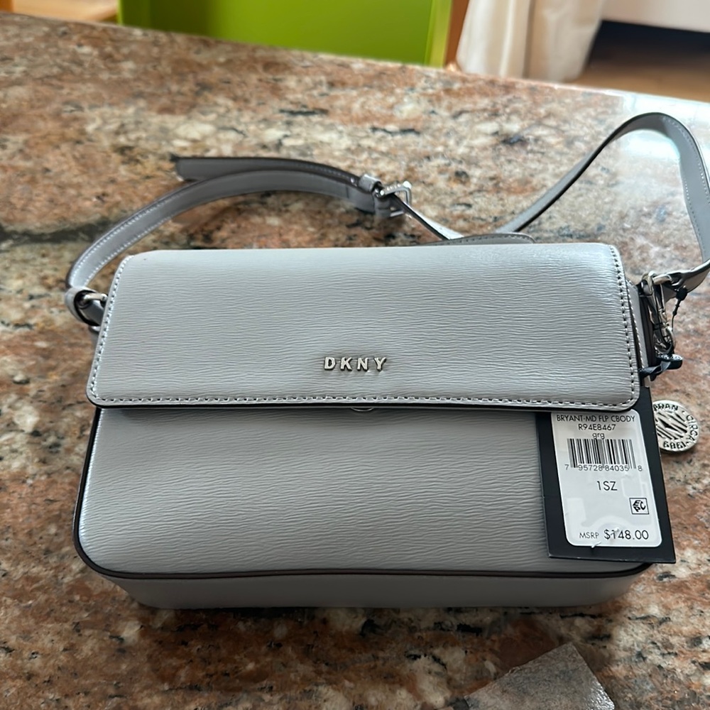 Grey DKNY Bag New with tags